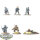 Bolt Action - 6x Waffen-SS (1943-45) weapons teams - teilweise bemalt