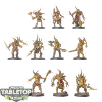 Death Guard - 10x Poxwalkers - bemalt