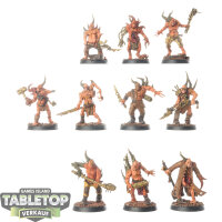 Death Guard - 10x Poxwalkers - bemalt