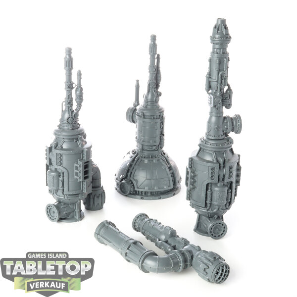 Gelände - Warhammer 40k - Sector Mechanicus Alchomite Stack - unbemalt