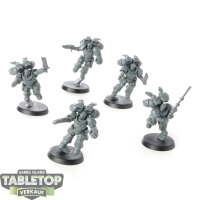 Blood Angels - 5x Assault Intercessors with Jump Packs -...