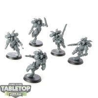 Blood Angels - 5x Assault Intercessors with Jump Packs -...