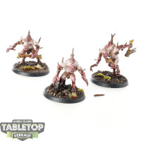 Flesh-eater Courts - 3x Crypt Horrors - bemalt