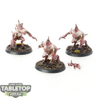 Flesh-eater Courts - 3x Crypt Horrors - bemalt