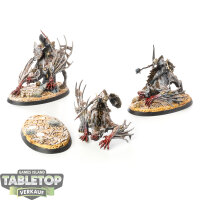 Flesh-eater Courts - 3x Morbheg Knights - bemalt
