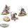 Flesh-eater Courts - 3x Morbheg Knights - bemalt