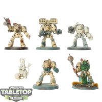 Dark Angels - 5x Deathwing Knights klassisch - teilweise...