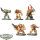 Dark Angels - 5x Deathwing Knights klassisch - teilweise bemalt