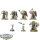 Dark Angels - 5x Deathwing Knights - teilweise bemalt