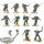 Dark Angels - 10x Assault Intercessor Squad - bemalt