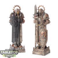 Gelände - 2x Basilicanum Statuen - teilweise bemalt