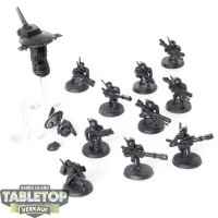 Tau Empire - 10x Pathfinder Team - grundiert