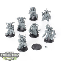Death Guard - 7x Plague Marines - unbemalt