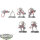 Necrons - 5 Immortals - teilweise bemalt