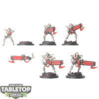 Necrons - 5 Immortals classic - bemalt