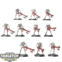 Necrons - 10 Necron Warriors - bemalt
