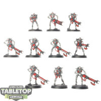 Necrons - 10 Necron Warriors - bemalt