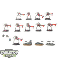 Necrons - 10 Necron Warriors classic - bemalt