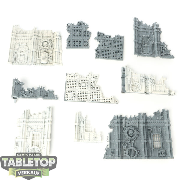 Gelände - Battlezone: Manufactorum: Sub-cloister and Storage Fane - teilweise bemalt