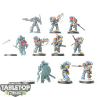 Space Wolves - 10 Intercessor - teilweise bemalt