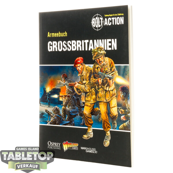 Bolt Action - Armeebuch Großbritannien - deutsch