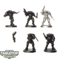 Space Marines - 5 x Reiver Squad - teilweise bemalt
