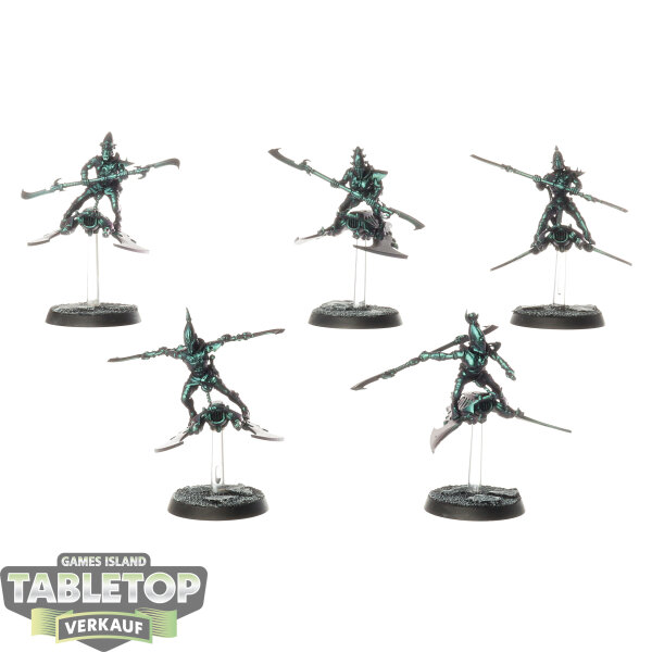 Drukhari - 5 x Hellions - grundiert