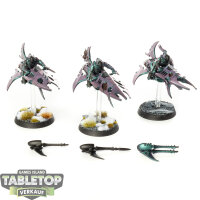 Drukhari - 3 x Reavers - teilweise bemalt