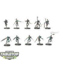 Drukhari - 10 x Wyches - teilweise bemalt