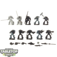 Grey Knights - 10 x Strike Squad - teilweise bemalt
