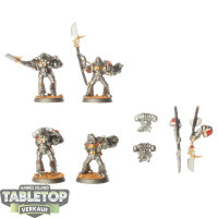 Grey Knights - 4 x Strike Squad klassisch - bemalt