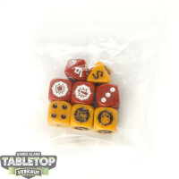 Blood Bowl - 8x blitz bowl dice - Originalverpackt / Neu