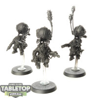 Kharadron Overlords - 3x Endrinriggers - grundiert