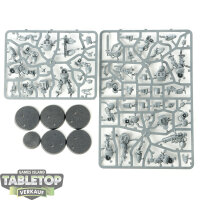 Space Marines - 5x Terminator Squad - im Gussrahmen