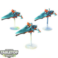 Aeldari - 3x Windriders - bemalt