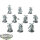 Chaos Space Marines - 10x Chaos Space Marines - unbemalt