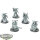 Chaos Space Marines - 5x Havocs - unbemalt