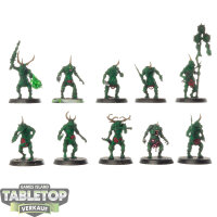 Maggotkin of Nurgle - 10 x Plaguebearers - teilweise bemalt
