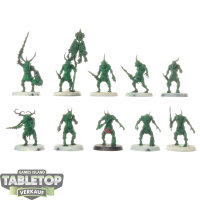 Maggotkin of Nurgle - 10 x Plaguebearers - teilweise bemalt