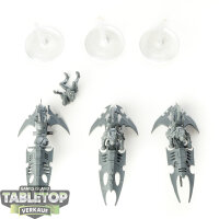 Drukhari - 3 x Reavers - unbemalt