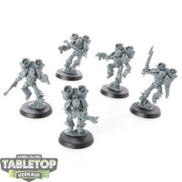 Chaos Space Marines - 5 Raptors - unbemalt