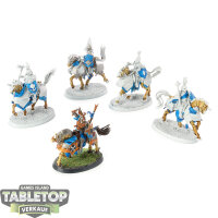 Cities of Sigmar - 5 Freeguild Cavaliers - teilweise bemalt
