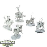 Cities of Sigmar - 5 Freeguild Cavaliers - teilweise bemalt