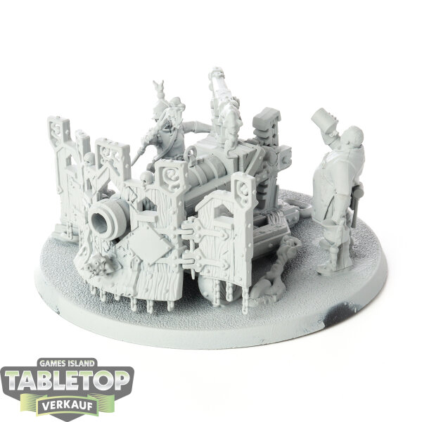 Cities of Sigmar - Ironweld Great Cannon - grundiert
