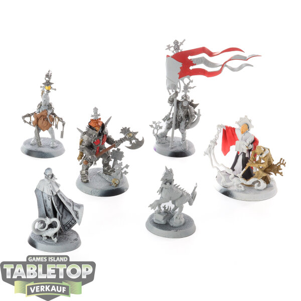 Cities of Sigmar - Freeguild Command Corps - teilweise bemalt
