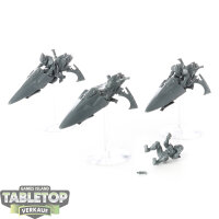 Aeldari - 3 Windriders - unbemalt