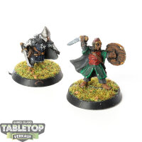 HdR Figuren - Gut - Armoured Merry & Pippin - bemalt