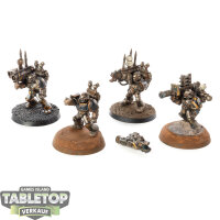 Chaos Space Marines - 4 Havocs classic - bemalt
