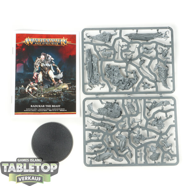Soulblight Gravelords - Radukar the Beast - im Gussrahmen