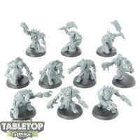 Orks - 10x Ork Beast Snagga Boyz - unbemalt